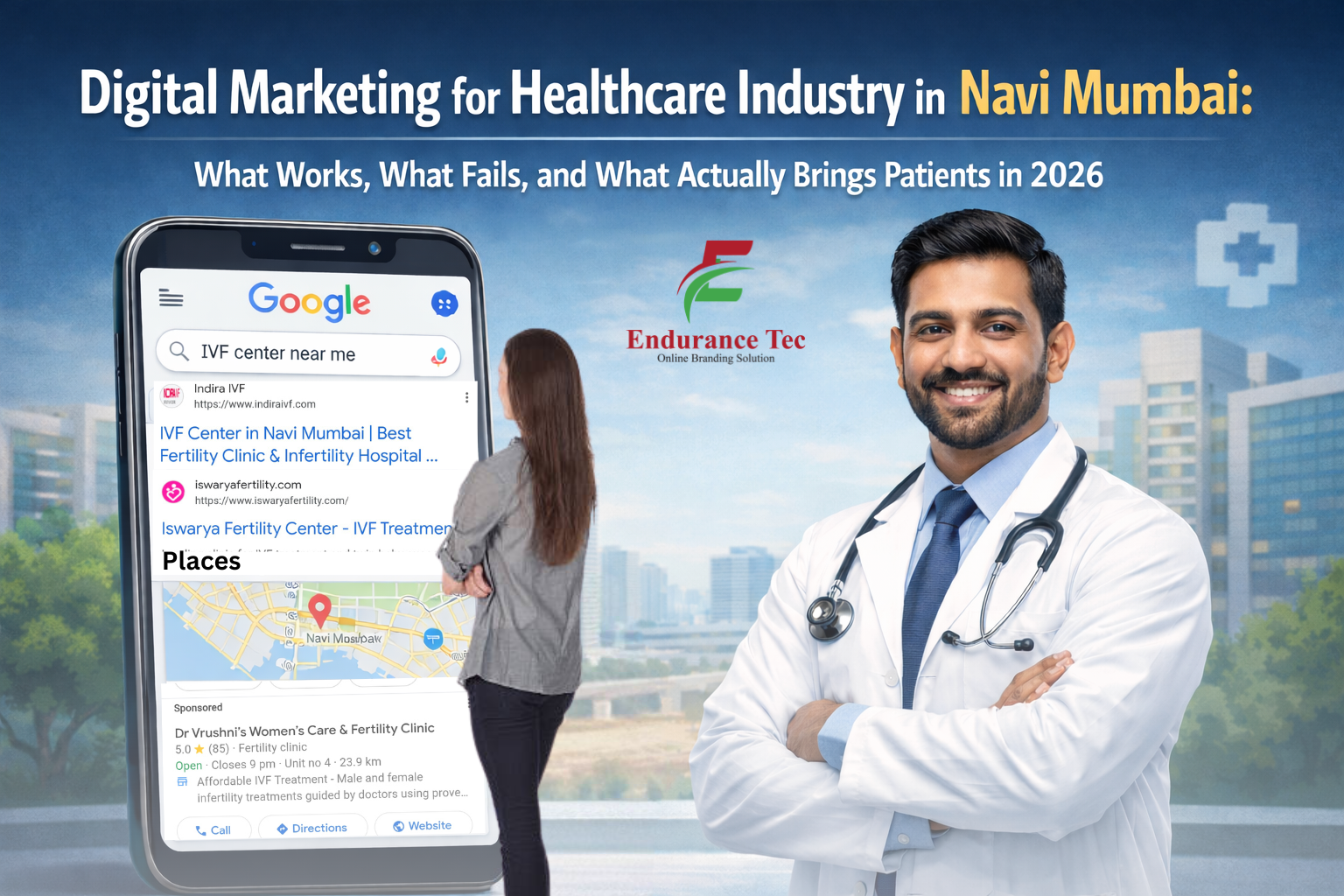 Digital Marketing for Healthcare Industry in Navi Mumbai: What Works, What Fails, and What Actually Brings Patients in 2026